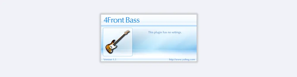 4Front Bass : Petit et polyvalent